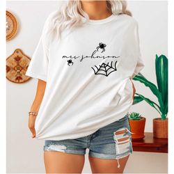 mr mrs halloween tshirt, custom halloween shirt personalized