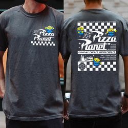 toy story pizza planet shirt, disney alien sweatshirt, disney pizza planet shirt, disney pizza lover tee