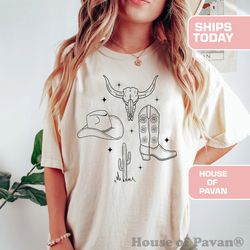 western vibes shirt, country concert tee, western graphic tee for women, oversized graphic tee, cute country shirts, cow