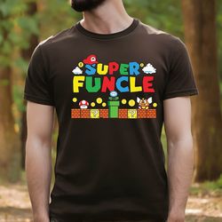 funny uncle tee, father's day shirt, gamer funcle shirt