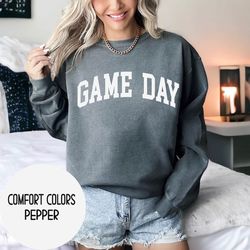 game day sweatshirt, sports sweatshirt, sports game day sweater, sports mom sweatshirt, sports gift, women sports, game