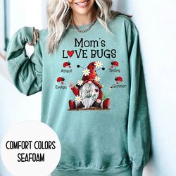 mom sweatshirt , custom mom sweatshirt with children name sweatshirt , gift for mom , mother's day gift ,mom mama sweats