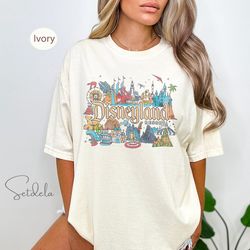 vintage disneyland shirt, happiest place on earth vintage shirt, disney magic kingdom shirts