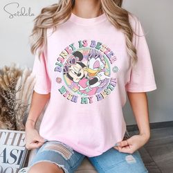 floral minnie mouse daisy duck disney is betbestie shirt, vintage wdw disneyland girl trip shirt, minnie dai