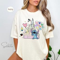 disney tee, disney stitch shirt, stitch disneyworld shirt, disney vacation, magic kingdom shirts