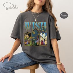disney wish vintage tee, disney wish movie shirt, wish outfit, disney wish shirt