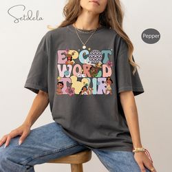 disney epcot world tour moana shirt mickey and friends drinking around