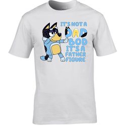 it's not a dad bod, it's a father figure bluey t shirt, bluey shirt, it's not a dad bod tee, bluey dad t-shirt, unisex s