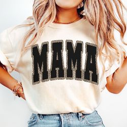 comfort colors* leopard mama t-shirt, trendy leopard mama shirt, mom shirt, mother's day gift, new mom shirt, summer mam