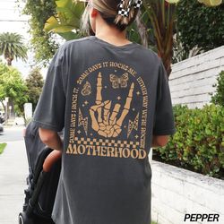 motherhood shirt, some days i rock it, retro mama shirt, rock mom, funny mom tshirt, cute mom shirt, mom life shirt