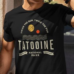 star wars shirt, tatooine t-shirt, tatooine national park, subtle disney shirt, tatooine shirt, star wars t-shirt, star