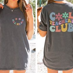 cool teachers club shirt, funny teacher shirt, teacher appreciation gift, back to school, new teacher gift, team teacher