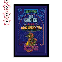 the sadies the horseshoe tavern toronto on december 31 2023 poster