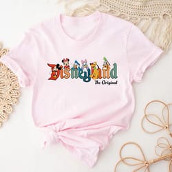 disneyland original mickey and friends shirt, disney trip family shirt, vintage disneyland shirt, disneyworld shirt, dis