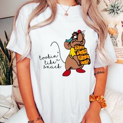 lookin' like a snack gus-gus shirt, disney cinderella shirt, disney snacks, disneyland trip shirt, disney family shirt