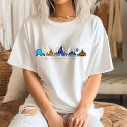 meet me at my happy place shirt, disney family disney vacation shirt, matching t-shirt, disneyland shirt, disney vacay s