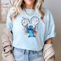 mickey stitch tee, disney stitch shirt, stitch shirt, disney trip shirt, stitch castle shirt, disney world shirt