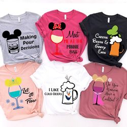 drinking around the world shirt, disney drinking team shirt, epcot food and wine shirt, epcot t-shirt, disney drinking s