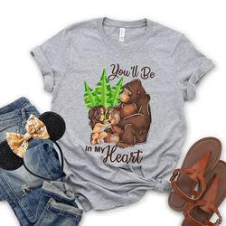tarzan - disney inspired - you'll be in my heart - kala - gorilla - unisex short sleeve tee