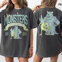 two-sided vintage monsters university