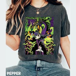 maleficent shirt, halloween villains t shirt, maleficent witch shirt, disney halloween 2023 shirt, halloween gift shirt