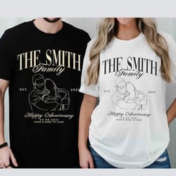 custom line drawing from photo shirt, custom family shirt, personalized bachelorette shirt, comfort color bach club shir