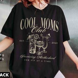 cool moms club shirt, personalized mothers day gift, mom social club sweater, birthday gift mom, motherhood tour shirt