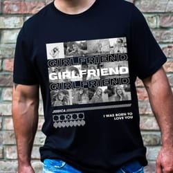 girlfriend collage gift, personalized photo collage shirt, girlfriend only you tee, couple custom shirt, only you love y