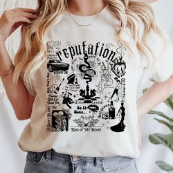 vintage reputation shirt, reputation snake shirt, reputation album shirt, r