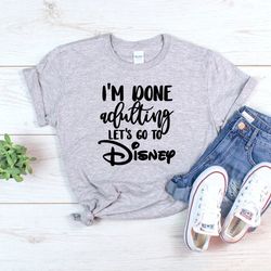 done adulting disney shirt, disneyland shirt, disneyland shirts, california adventure shirt, disneyland churro shirt