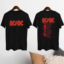 acdc band world tour 2024 shirt, rock band acdc pwr up tour 2024 shirt, acdc band fan shirt, acdc merch, acdc band conce