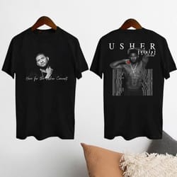 tour 2024 usher past present future shirt, usher concert 2024 shirt, usher fan gift, usher shirt, usher tour merch, ushe