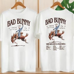 bad bunny 2024 tour shirt, nadie sabe lo que va a pasar manana, most wanted tour bad bunny shirt, bad bunny new album sh
