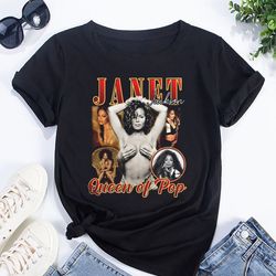 signature janet jackson bootleg shirt, janet jackson fan gift, janet jackson 90s vintage tee, janet jackson together aga
