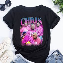 chris brown bootleg t-shirt, chris brown 90s vintage shirt, chris brown homage shirt, chris brown fan shirt, chris brown