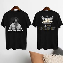 2024 bailey zimmerman religiously tour shirt, bailey zimmerman fan shirt, bailey zimmerman shirt, bailey zimmerman tour