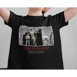 leadership darth vader classic movie shirts, star wars