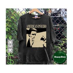 american psycho shirt, american psycho t-shirt, vintage movie,