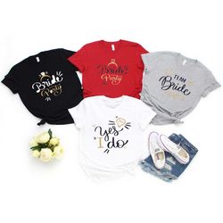 team bride shirt,bride shirt, bachelorette party shirts, yes