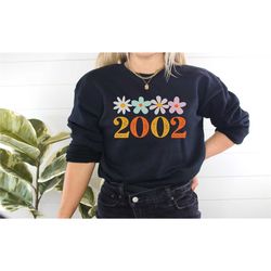 21st birthday party, 2002 birthday shirt, personalized 2002