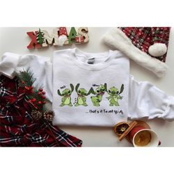 disney stitch christmas shirt, that's it i'm not