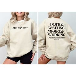 romans 8:28 christian sweatshirt bible verse, aesthetic christian