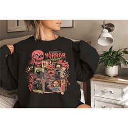 halloween horror nights universal studios sweatshirt,horror halloween shirt,scary