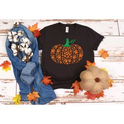 paw pumpkin shirt, paw print shirt, pumpkin dog
