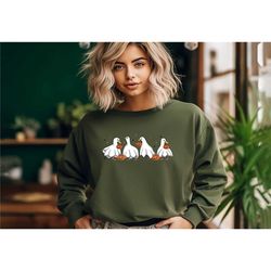 halloween ghost ducks sweatshirt, spooky ducks hoodie, ghost