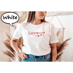 love shirt, valentine's day t-shirt, matching couples shirt,
