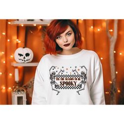 tis the season to be spooky sweatshirt, spooky