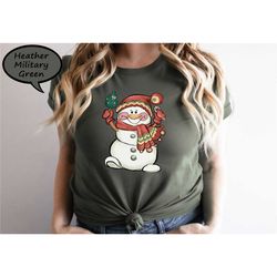 christmas snowman shirt, funny christmas t-shirt, christmas party