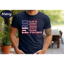 pro-life pro-god pro-gun pro-trump shirt, take america back