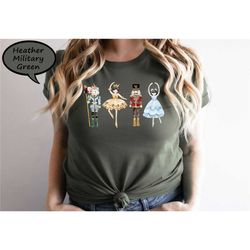 nutcrackers christmas shirt, nutcracker clara mouse king shirt,